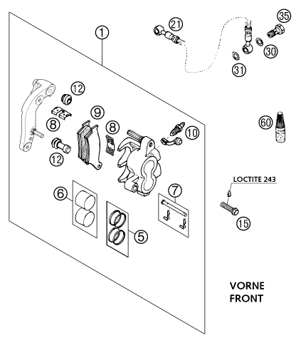 Sprängskiss BROMS FRAM