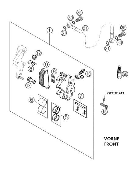 Sprängskiss BROMS FRAM