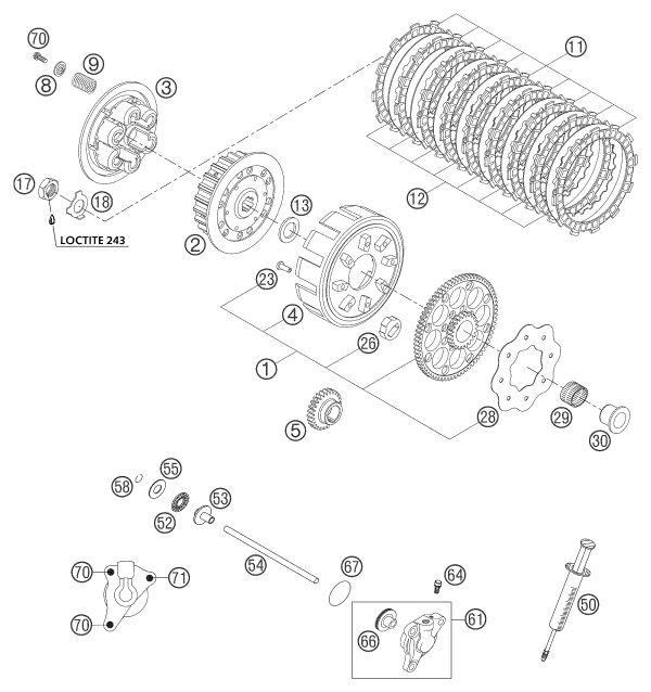 Sprängskiss KOPPLING