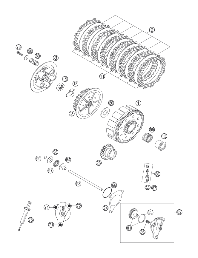 Sprängskiss KOPPLING