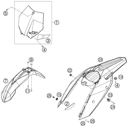 Sprängskiss PLAST