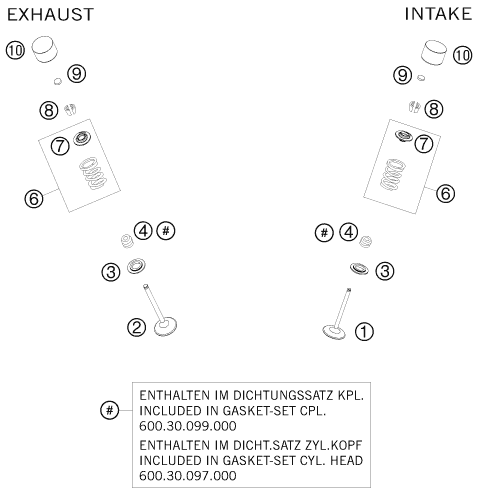 Sprängskiss VENTILMEKANISM