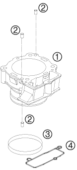 Sprängskiss CYLINDER