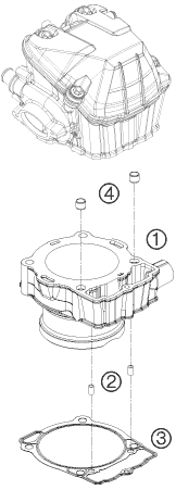 Sprängskiss CYLINDER
