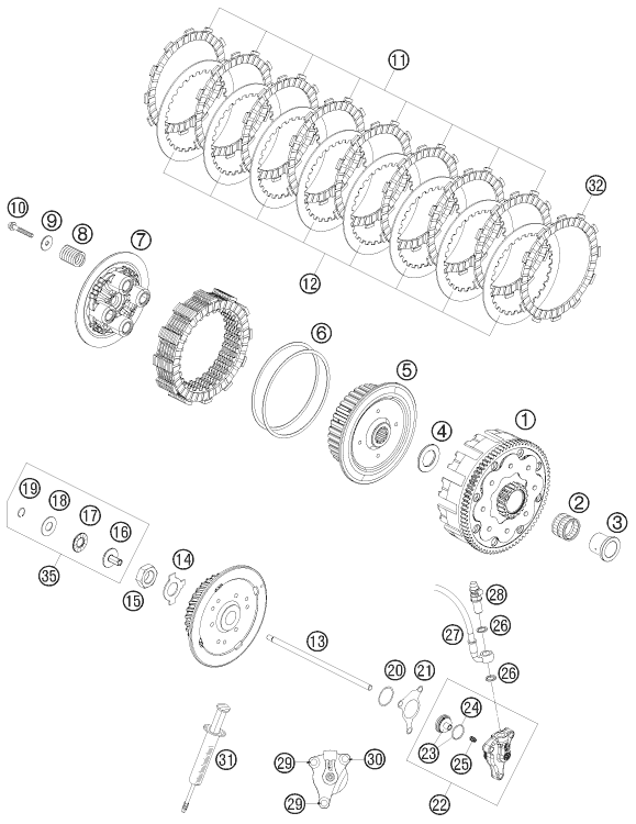 Sprängskiss KOPPLING