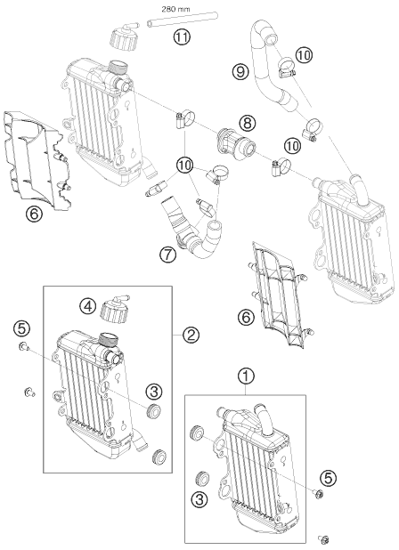 Sprängskiss KYLSYSTEM