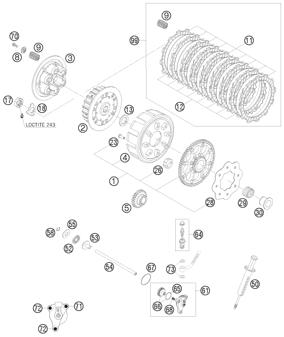 Sprängskiss KOPPLING