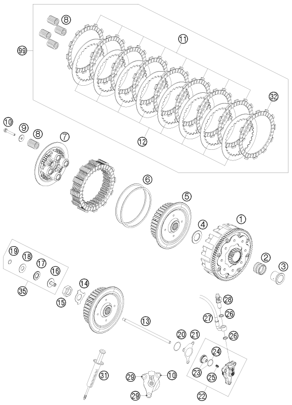 Sprängskiss KOPPLING
