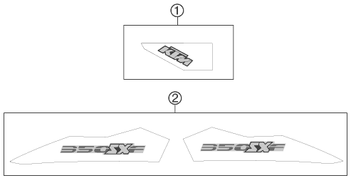 Sprängskiss DEKALER