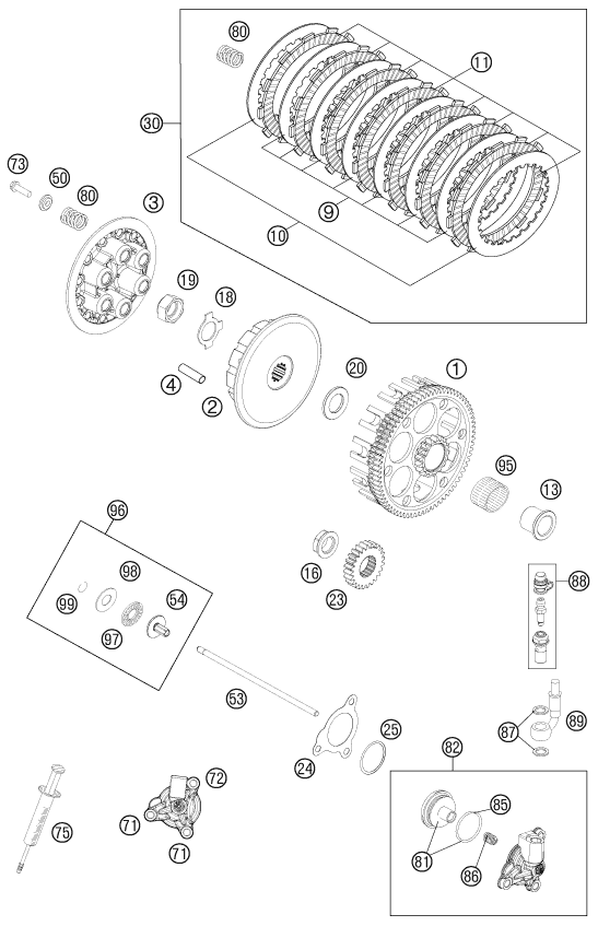 Sprängskiss KOPPLING