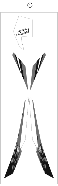 Sprängskiss DEKALER