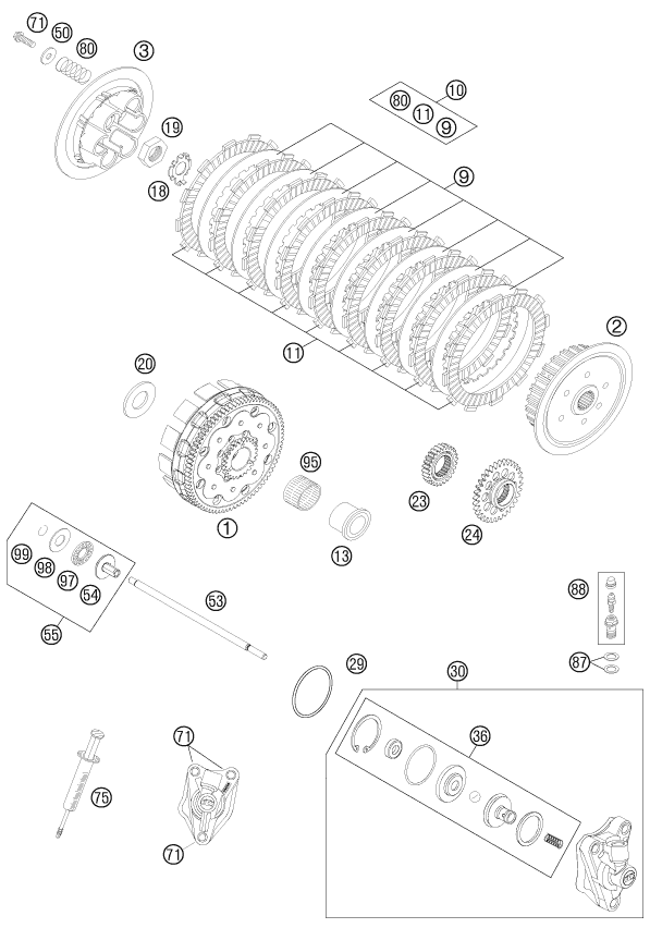 Sprängskiss KOPPLING