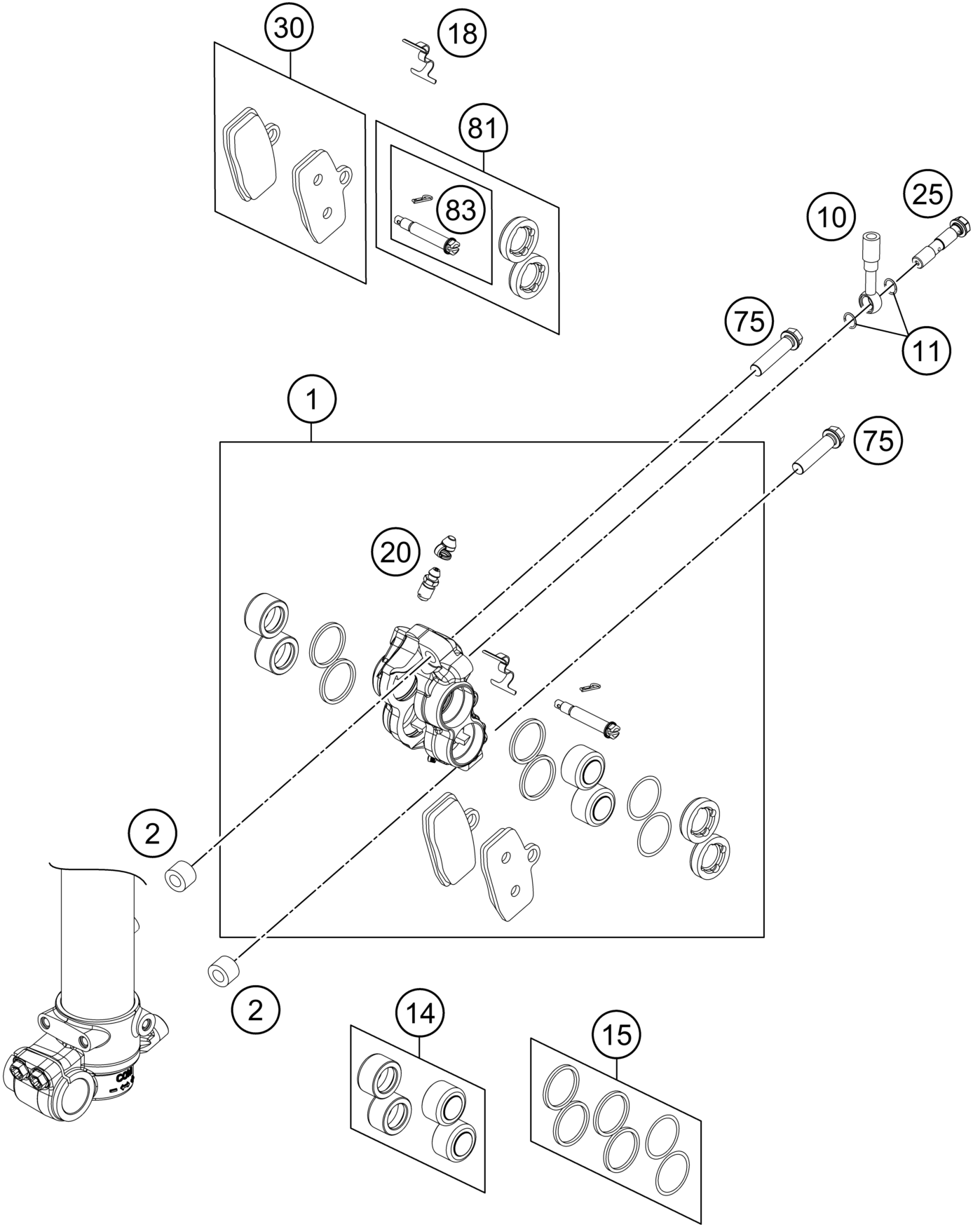 Sprängskiss BROMS FRAM
