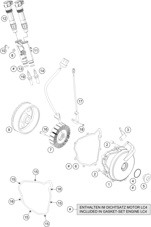 Sprängskiss TÄNDSYSTEM